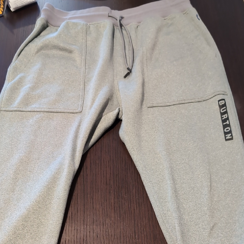 Burton Light Gray Men's Joggers